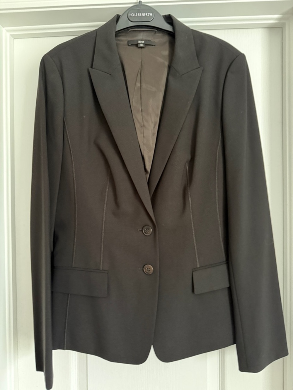 Tall Hugo Boss Black - Tailored Women’s Brown Tulia3 Suit